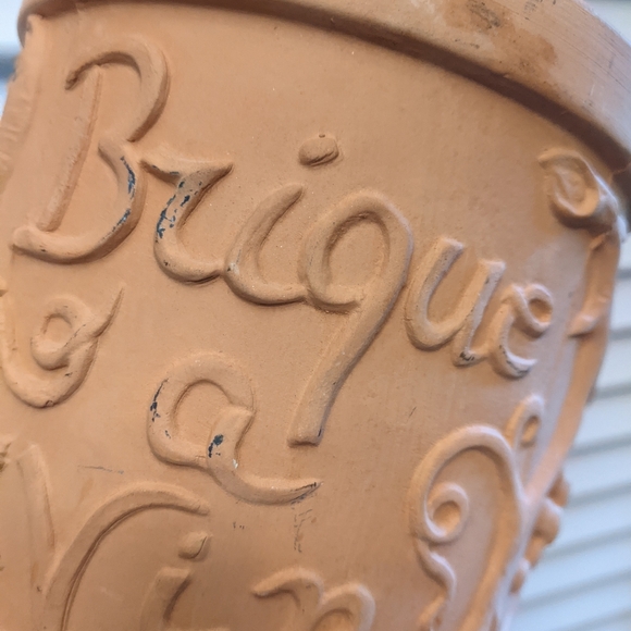 Ceramic Wine Cooler Heavy Terracotta "Brique a Vin" Outdoor Wine cooler - Picture 2 of 11